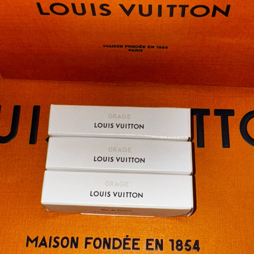 Louis Vuitton Orage sample set of 3